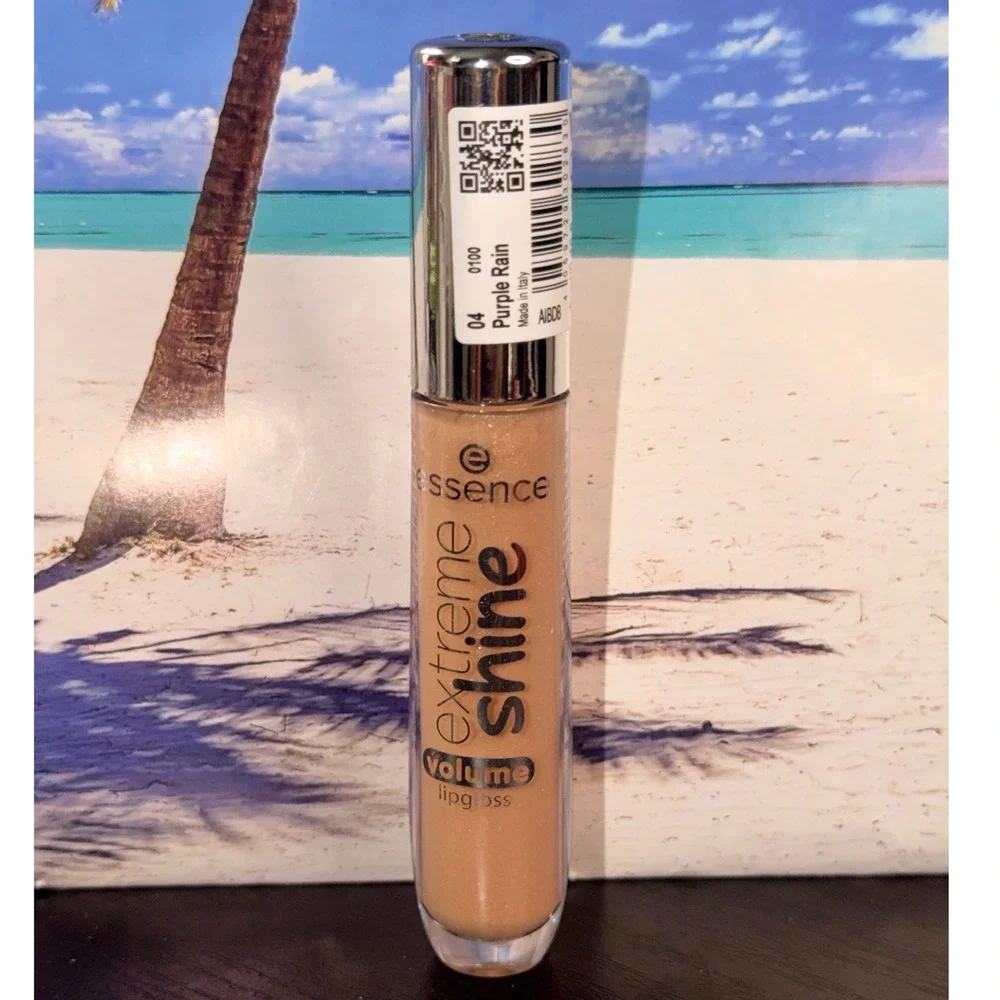 Essence Extreme Shine Volume Lipgloss 04 Purple Rain Shimmer Gold Vegan NEW